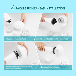 Têtes de brosse de rechange